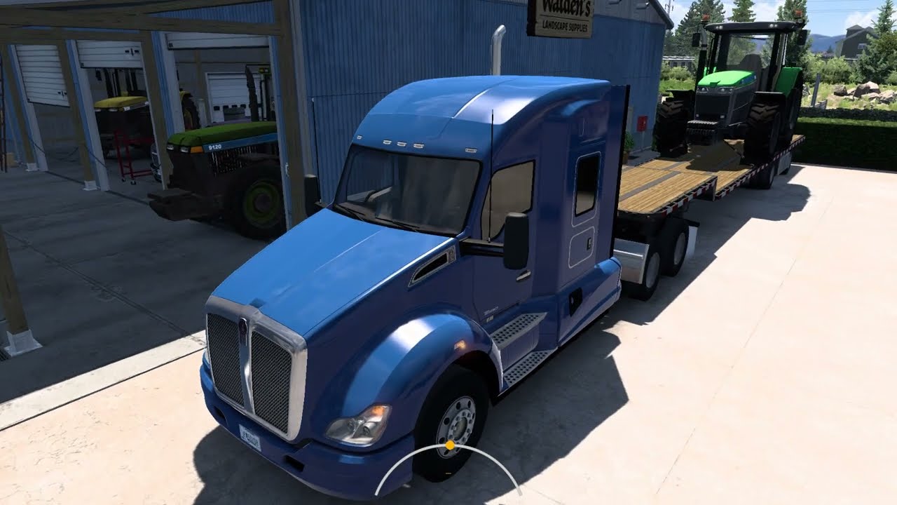 ATS | Scenic Drive Bozeman → Billings | Kenworth T680 | No Commentary