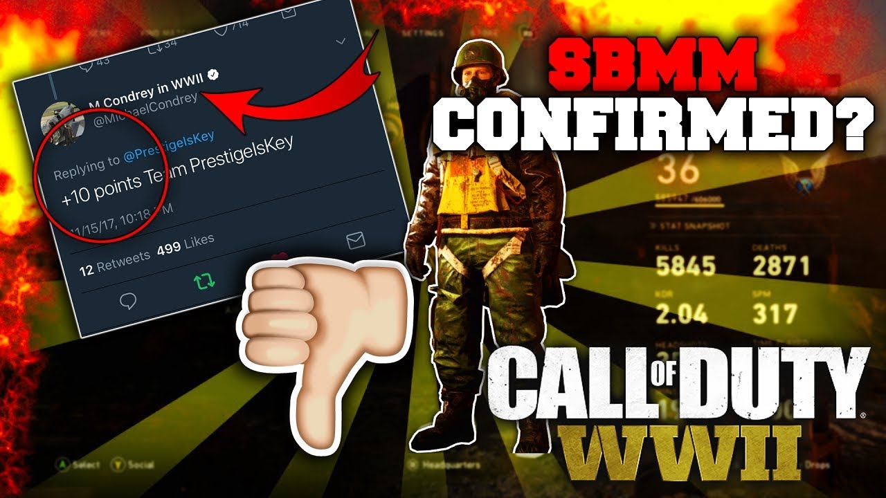 DID THIS JUST CONFIRM SBMM?! | COD WW2 SKILL BASED MATCHMAKING INTEL!