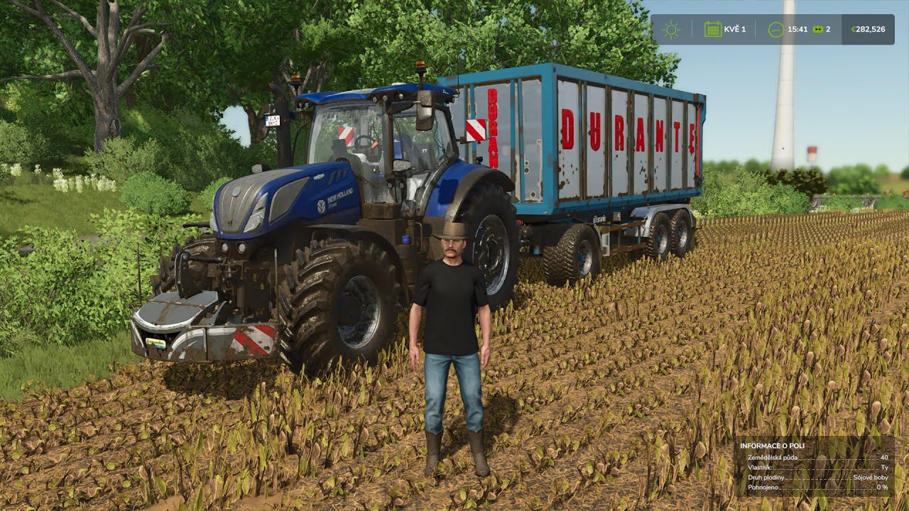 Sklizeň sójových bobů | Farming Simulator 25 | #106