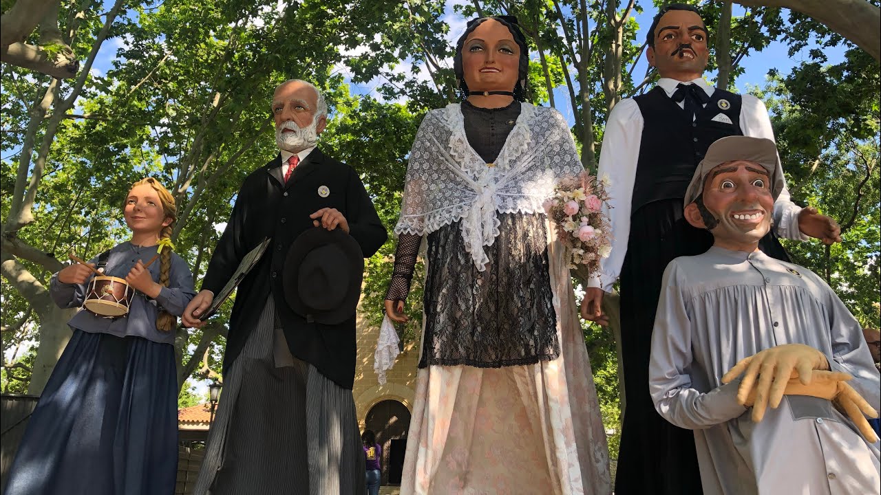 Trobada de gegants a Riudoms