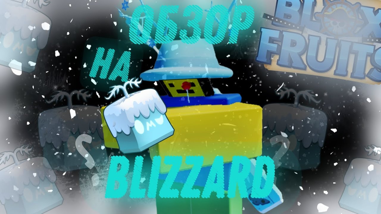 ❄️ REVIEW OF BLIZZARD IN BLOX FRUITS ❄️ Blizzard showcase Blox Fruits❄️