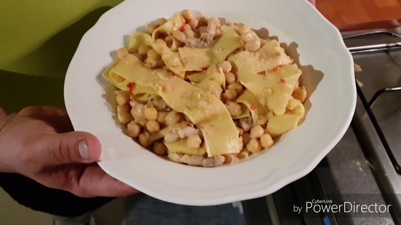 Lagane e ciciri (ricetta originale)