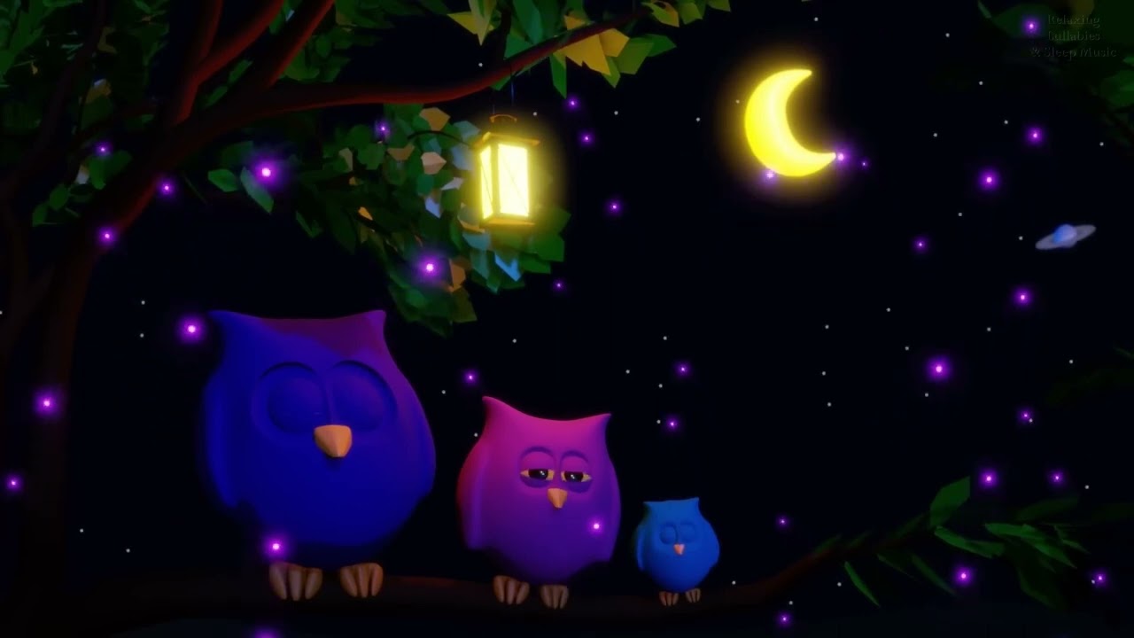 3 Sleepy Owls Lullaby for Babies to Go to Sleep 10 Hours of Lullaby for Babies # 22