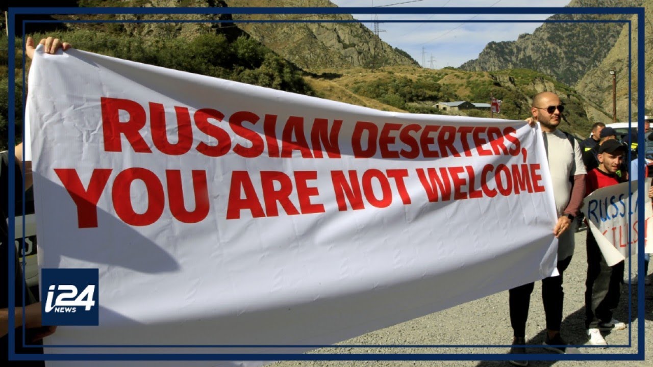 Russians fleeing draft receive mixed welcome in Georgia