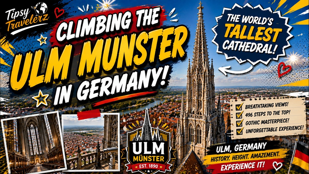 🇩🇪 24 Hours in Ulm, Germany | We Climbed the World&rsquo;s Tallest Cathedral