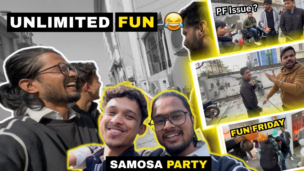 Unlimited Fun Vlog | Office Me ki Full Bakch*di, PF Katne ki Wajah se.. | Don't Miss Last 10 sec