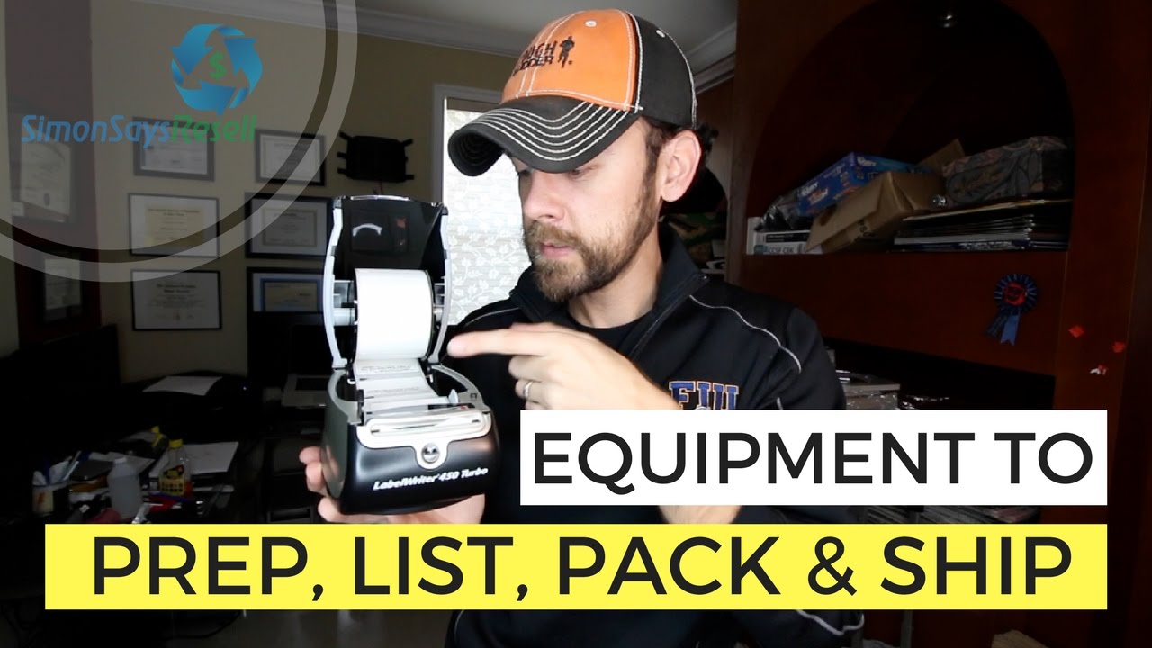 Equipment used to Prep, List, Pack and Ship to Amazon FBA