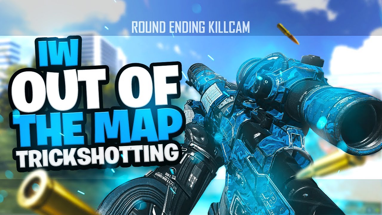IW OUT OF THE MAP TRICKSHOTTING!