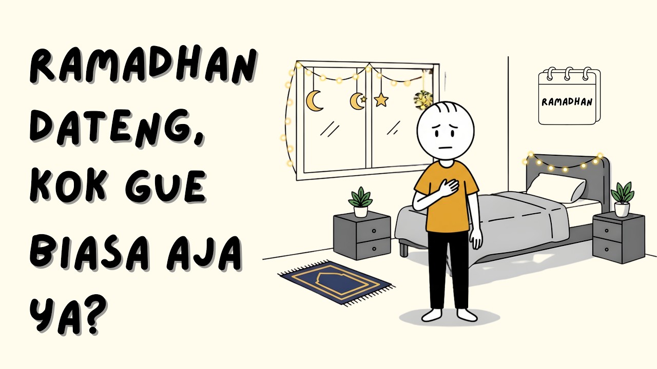 Ramadhan Bentar Lagi, Tapi Kok Gue Biasa Aja? (Ngobrol Tapi Ngaji)