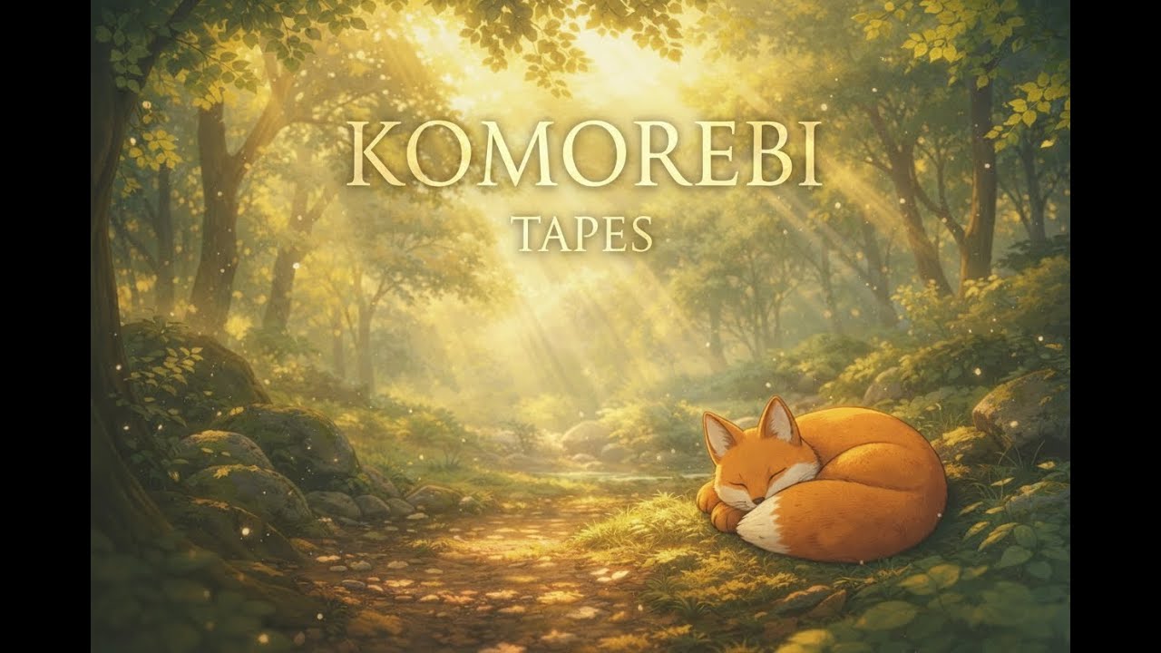 Japanese Komorebi Lo-fi 🌿 | 1 Hour | Sunlight Through Trees | Relaxing Morning Beats to Study & Heal