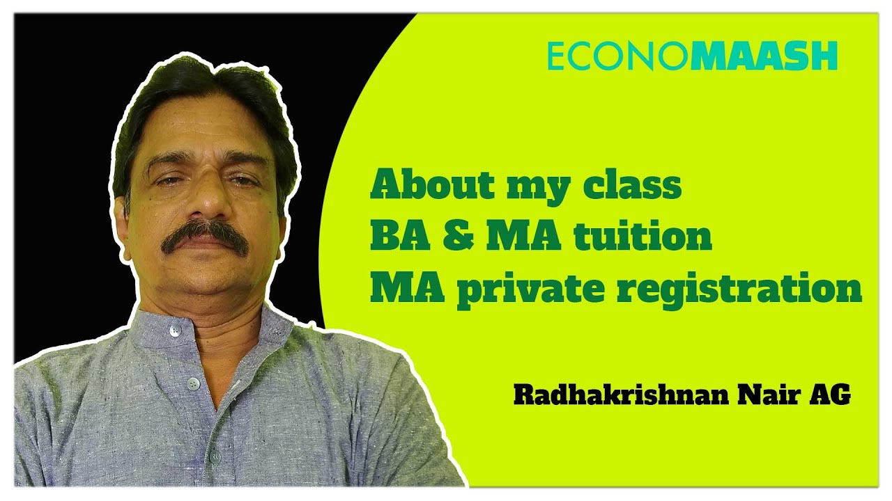 About my class | BA & MA tuition | MA private registration