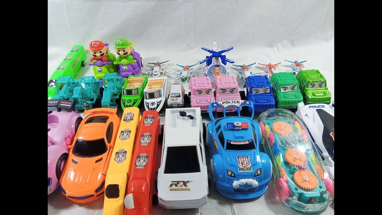 Disney Pixar Cars Unboxing Review | Lightning McQueen, Tow Mater, Chick Hicks, Sally Carrera, Cruz