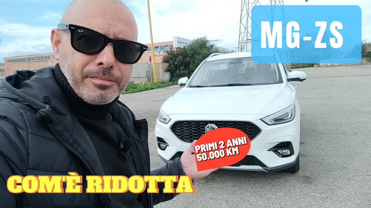 COM' È RIDOTTA: MG ZS 1.0 LUXURY. Come le Auto cinesi conquisteranno il MONDO. #mgzs