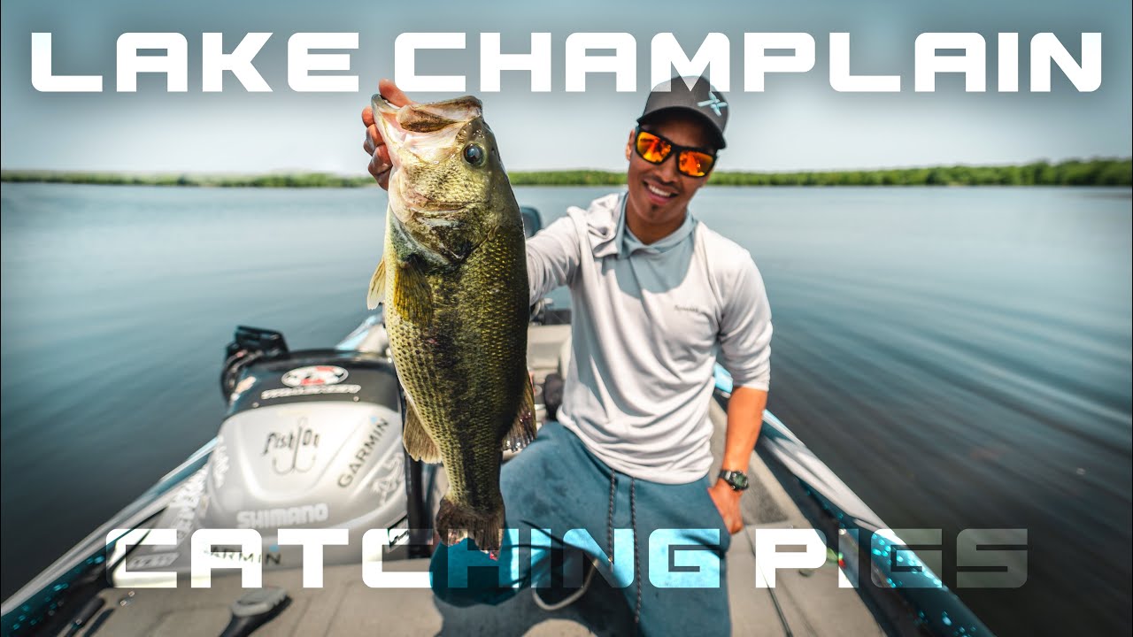 GIANT LAKE CHAMPLAIN BASS (EXPLORING NEW WATER)