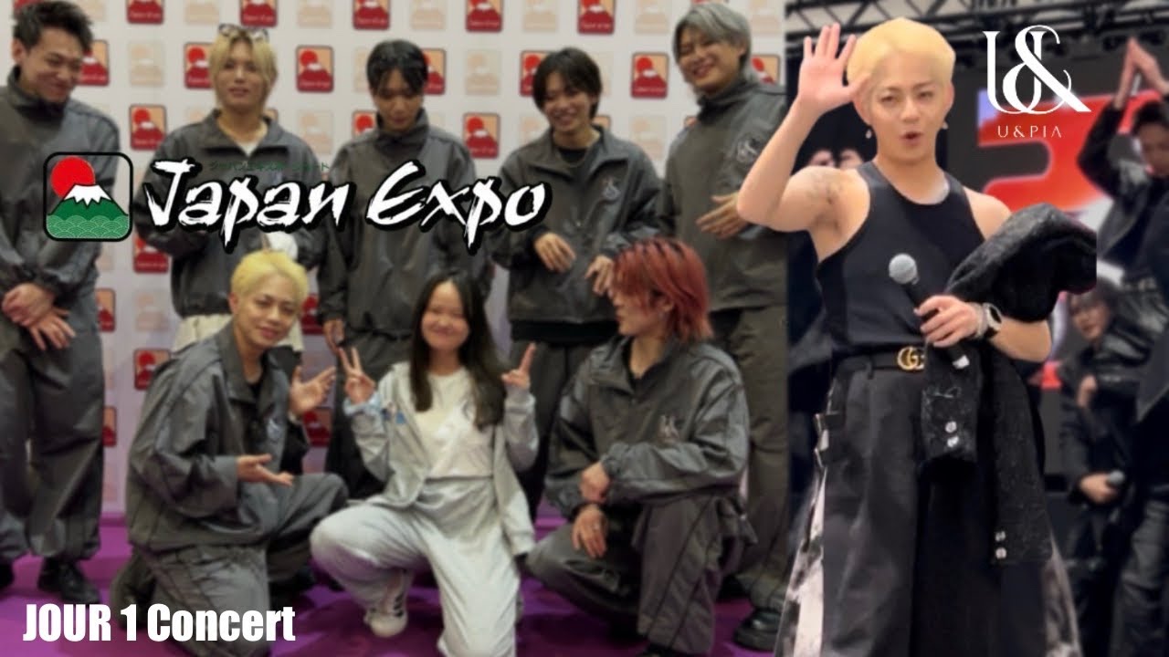 U&pia - Japan Expo Marseille 2026 - Jour 1 -LEN fancam  #jpop #uandpia #concert #music #idol #fypage