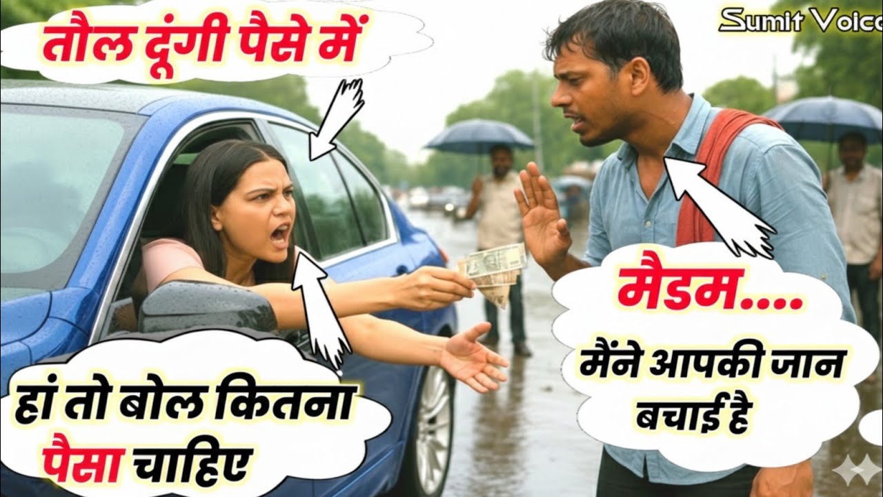 गरीब रिक्शे वाले ने अमीर लड़की की मदद की | बदले में लड़की ने जो किया?😱 किसी ने सोचा नहीं था #story 