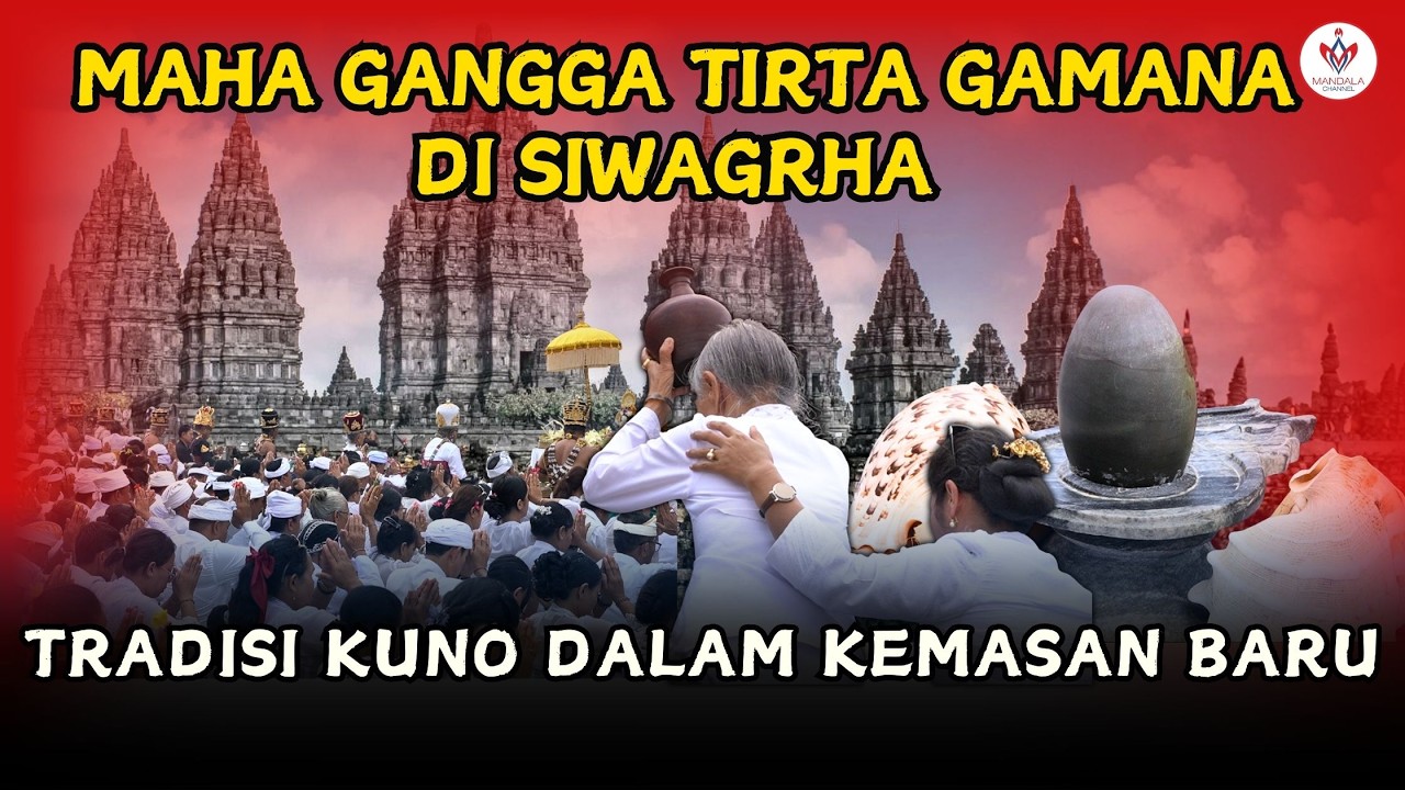 TRADISI KUNO, KEMBALI HADIR DI SIWAGRHA...........#prambanan #mahasivaratri #tirtagangga #hindujawa