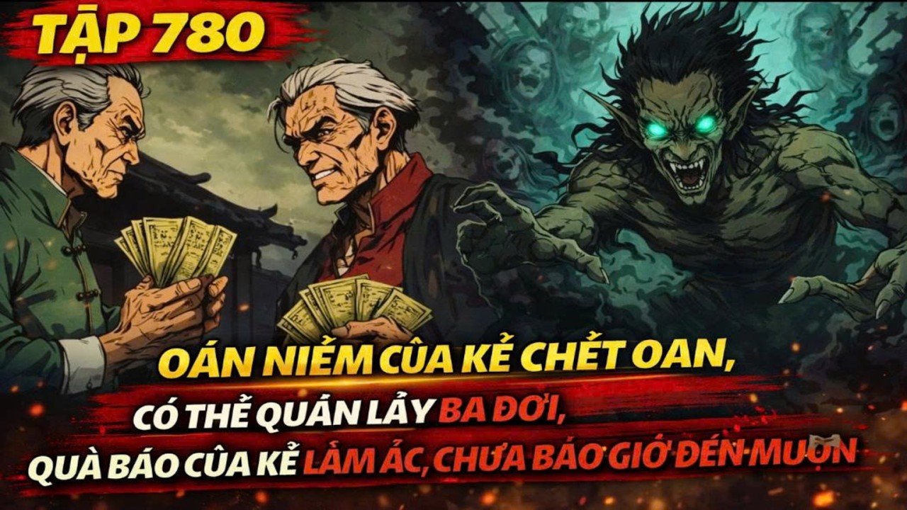 OÁN NIỆM CỦA KẺ CHẾT OAN, CÓ THỂ QUẤN LẤY BA ĐỜI, QUẢ BÁO CỦA KẺ LÀM ÁC, CHƯA BAO GIỜ ĐẾN MUỘN