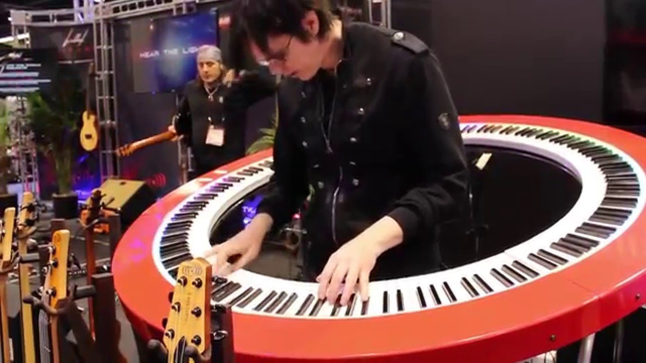 Piano Arc Circular Controller Keyboard Synthesizer