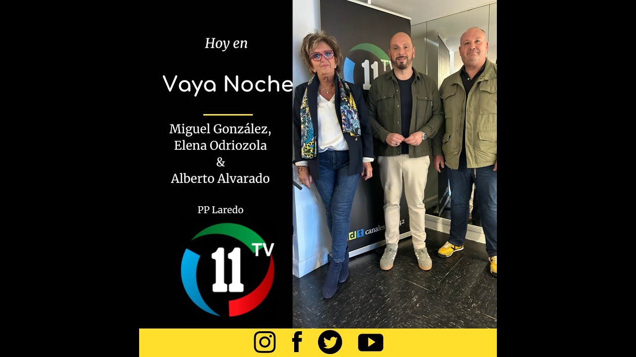 VAYA NOCHE CON MIGUEL GONZÁLEZ, ELENA ODRIOZOLA Y ALBERTO ALVARADO
