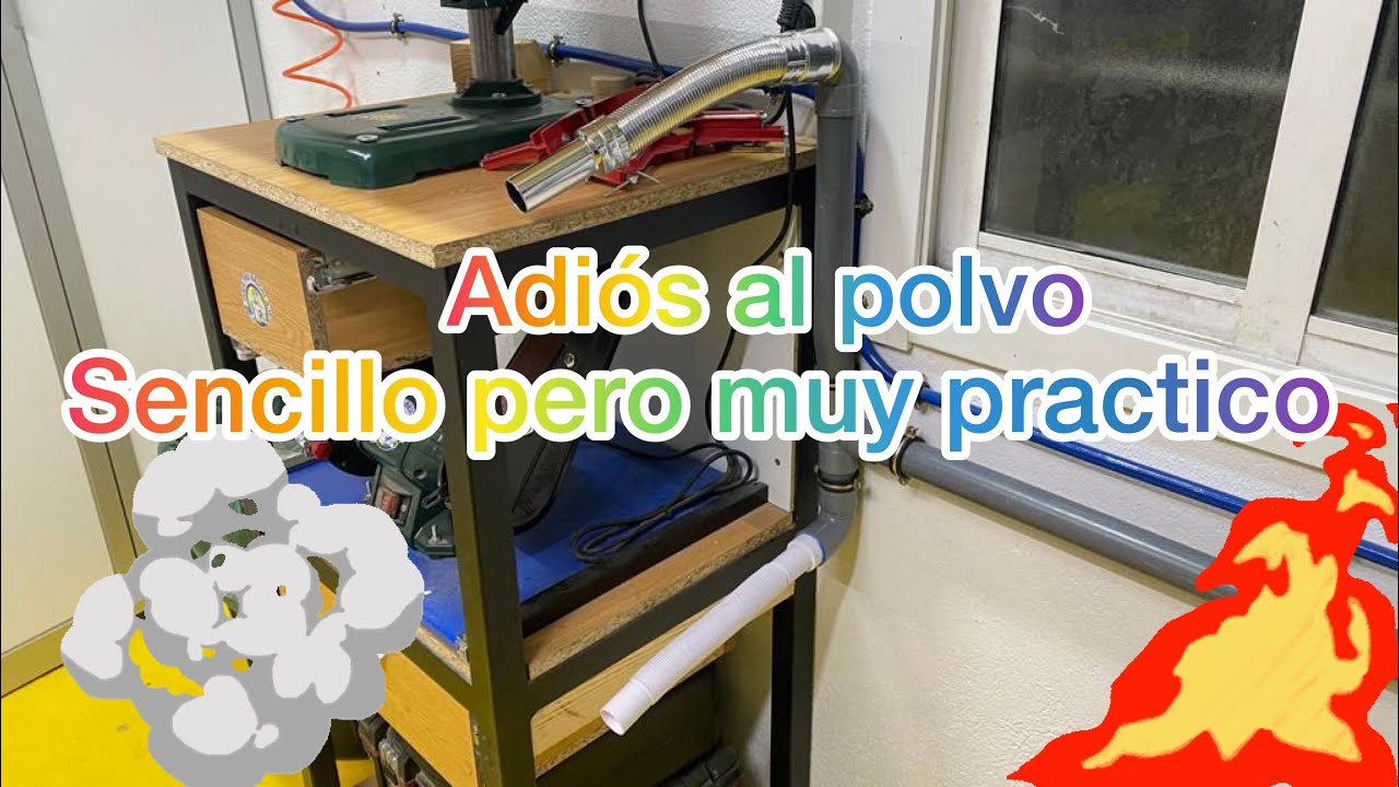 SISTEMA ASPIRACIÓN TALLER #ismapro #makersespaña #diy #maker #taller