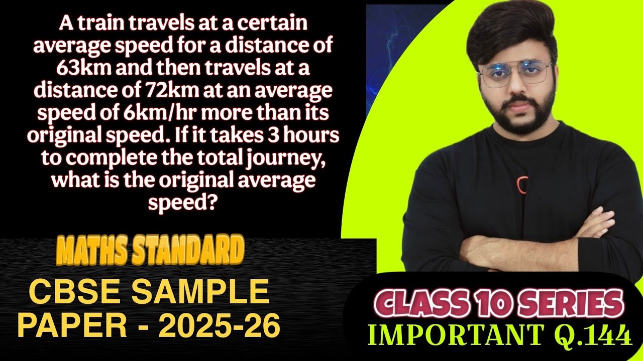 A train travels at a certain average speed for a distance of 63 km and then travels at a distance of