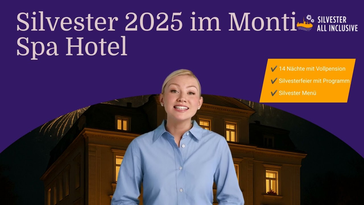 Silvester 2025 im Monti Spa Hotel Franzensbad &ndash; Wellness, Kur und Entspannung erleben