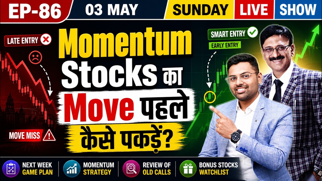 Smart Trading Game Plan | Momentum Stocks का Move पहले कैसे पकड़ें? | Rohit Tated