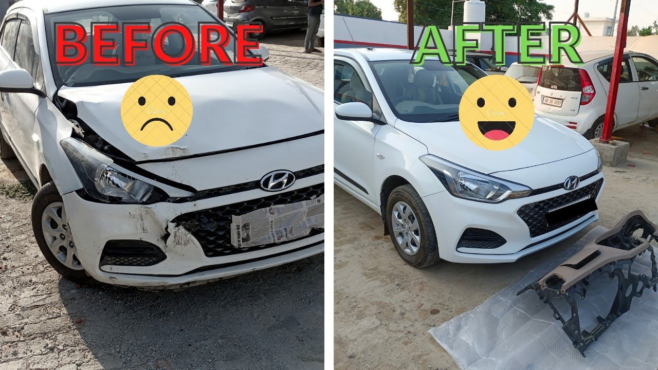 i20 accident repair | total loss car repair | dk help you