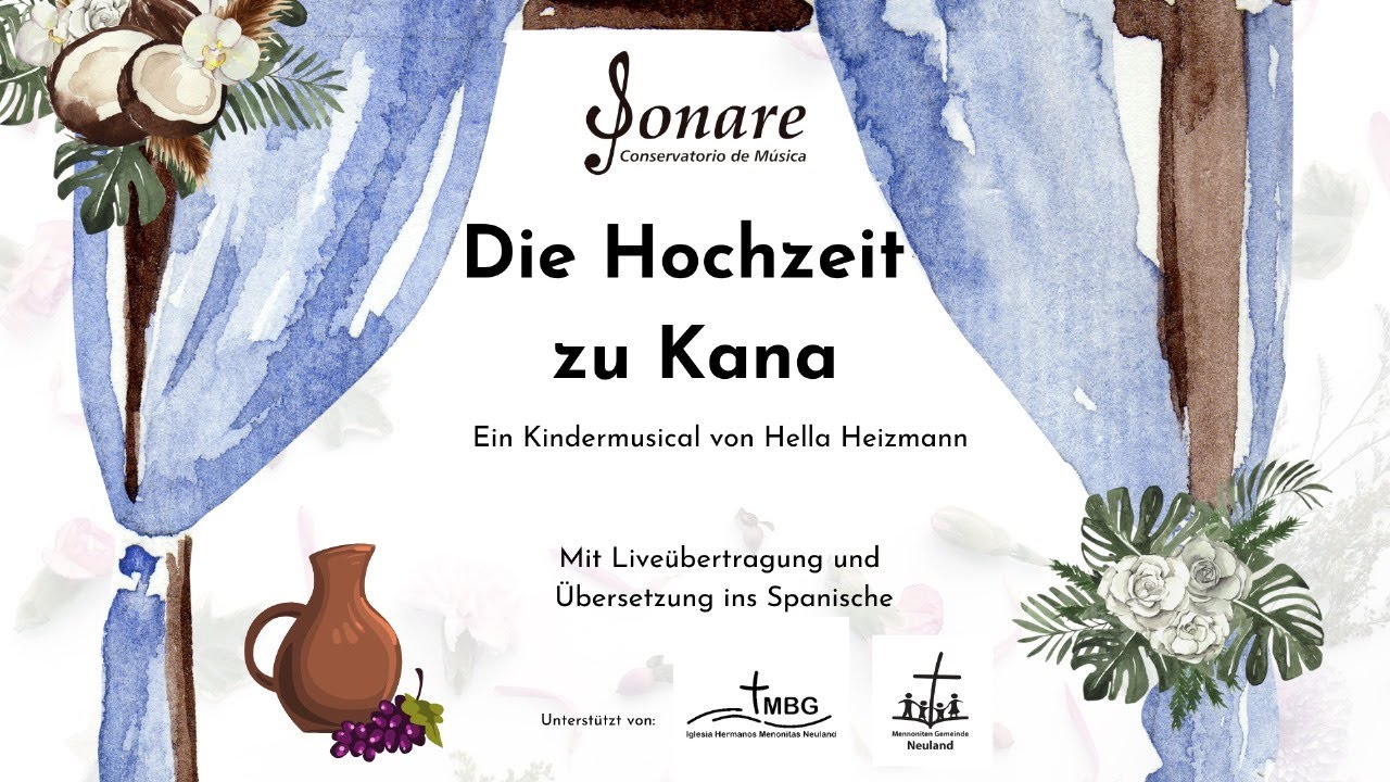 Die Hochzeitzu Kana - Ein Kindermusical von Hella Heizmann
