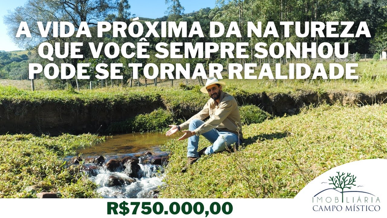 A SUA CHÁCARA DOS SONHOS ESTÁ A VENDA, VAI PERDER ESSA OPORTUNIDADE?