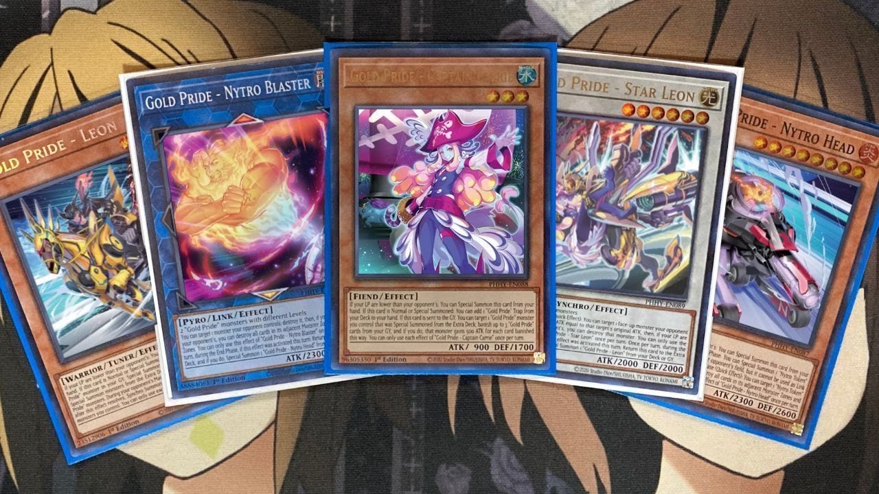 My Gold Pride Yugioh Deck Profile for February 2023