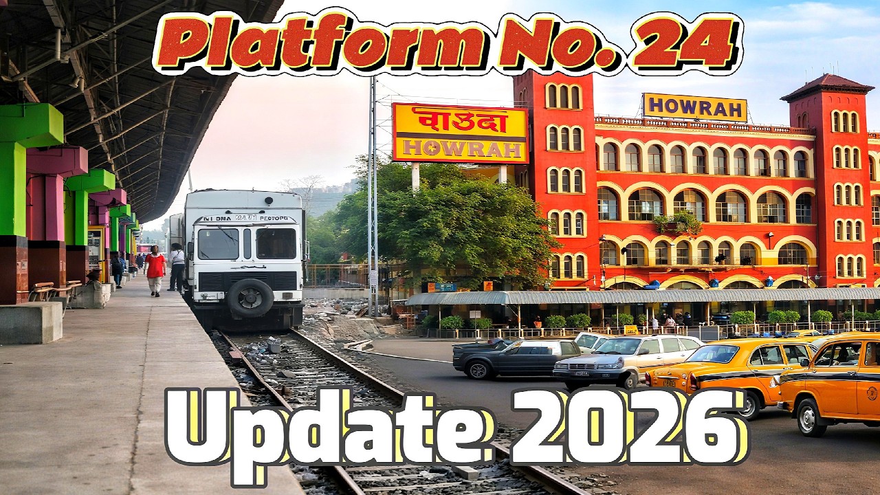 Howrah Station Platform No. 24 Work Progress Update | March 2026