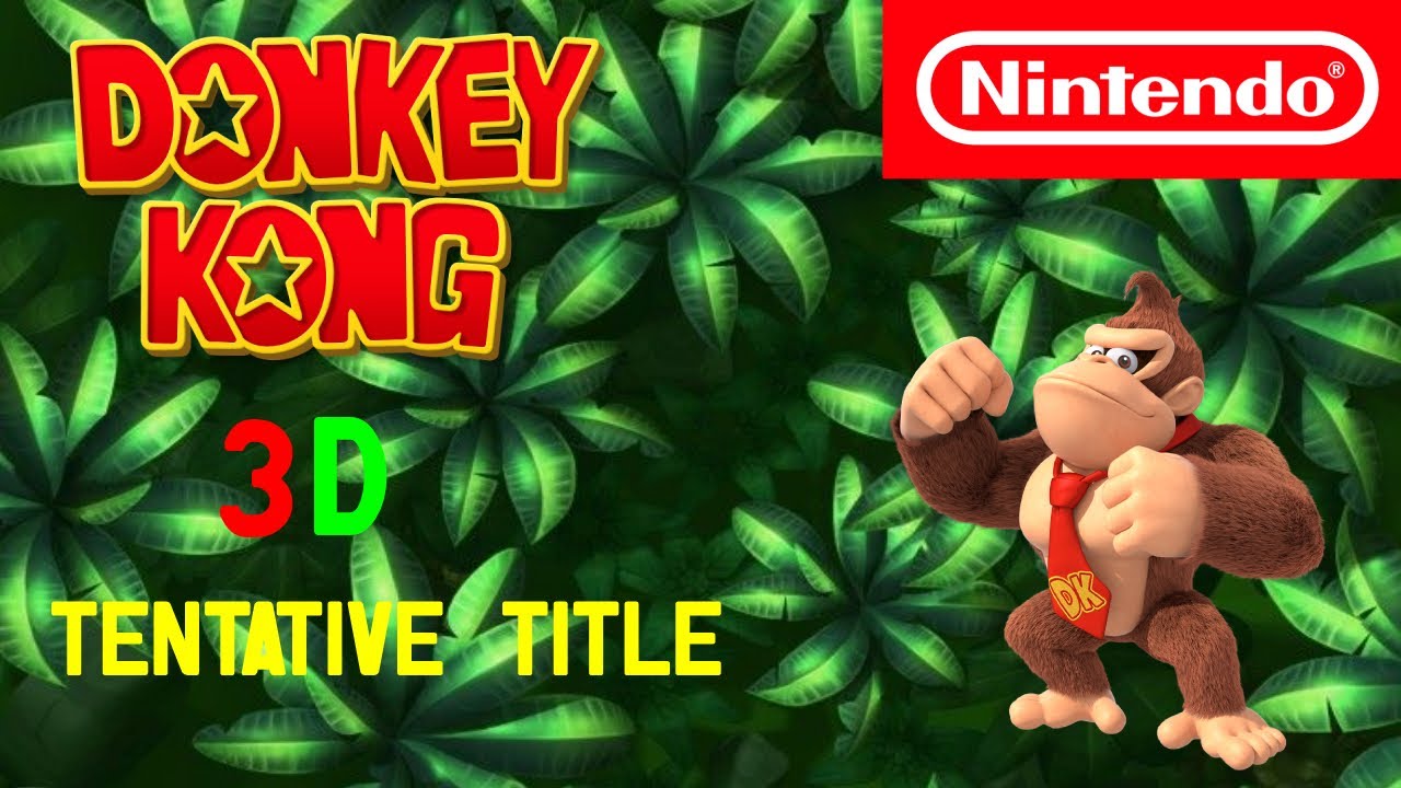 3d Donkey Kong - Announcement Trailer - Nintendo Switch