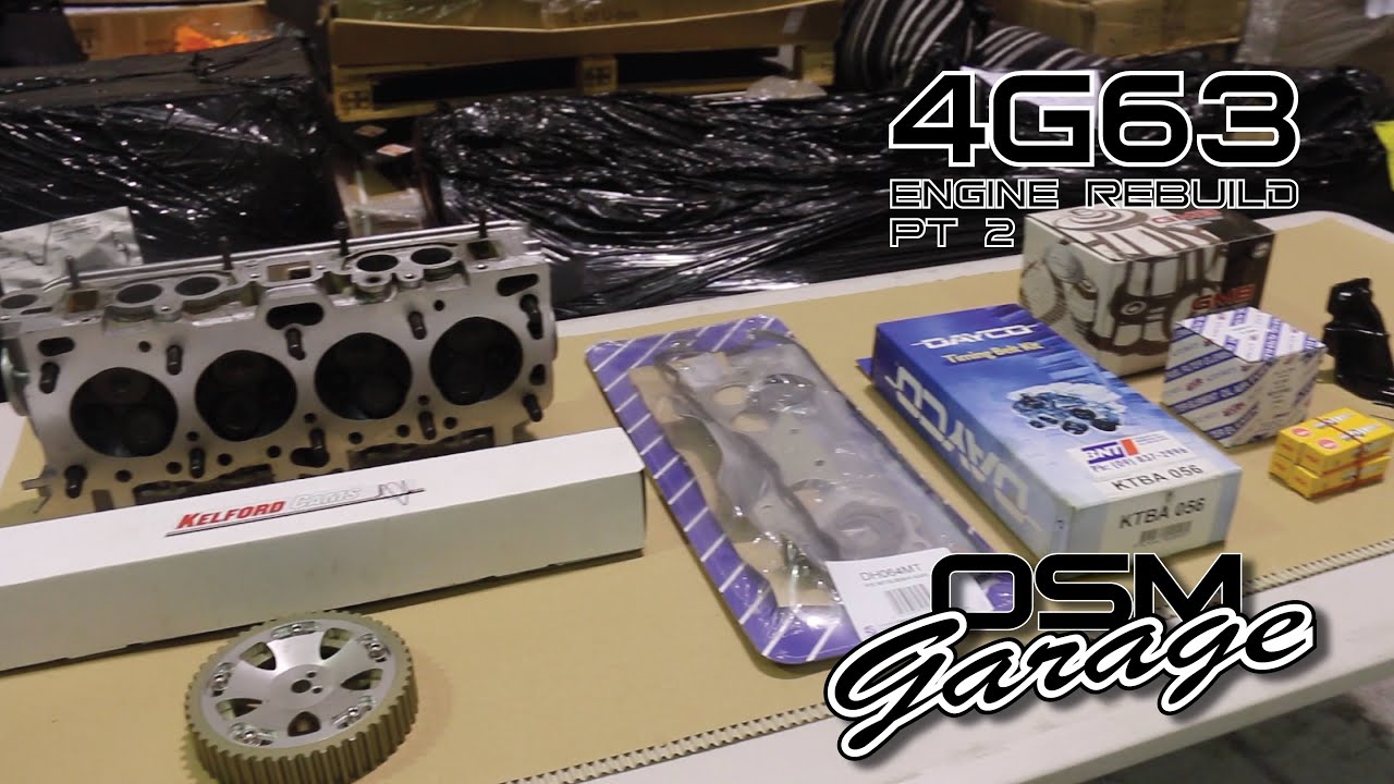 4G63T SOHC Rebuild Pt 2 - OSM Garage