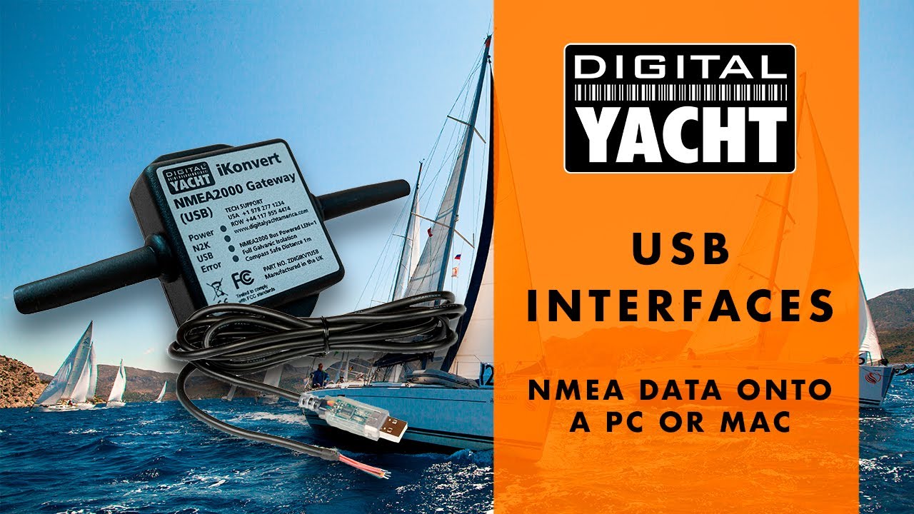 NMEA 0183 & NMEA 2000 USB Interfacing - Digital Yacht
