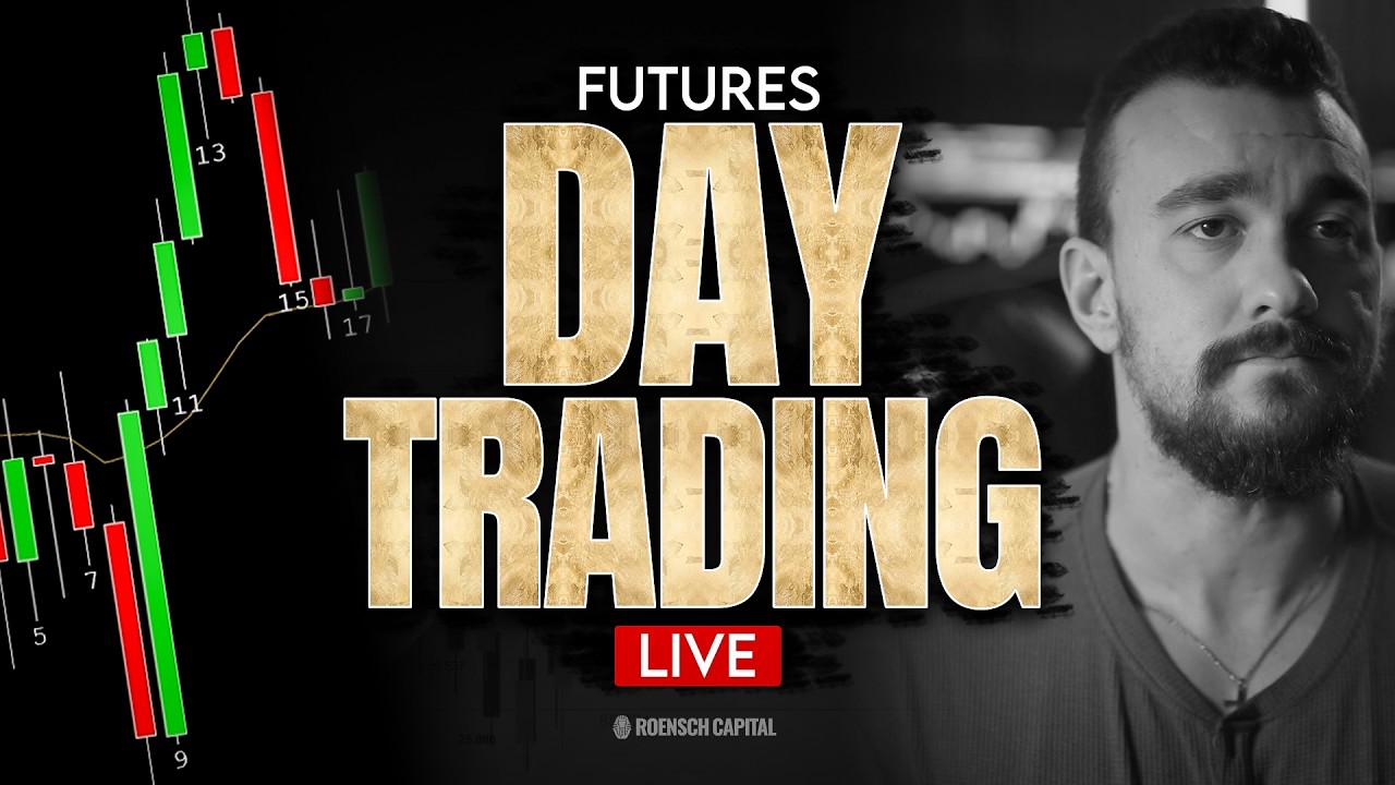 LIVE Day Trading Nasdaq Futures w/ Nico Roensch!