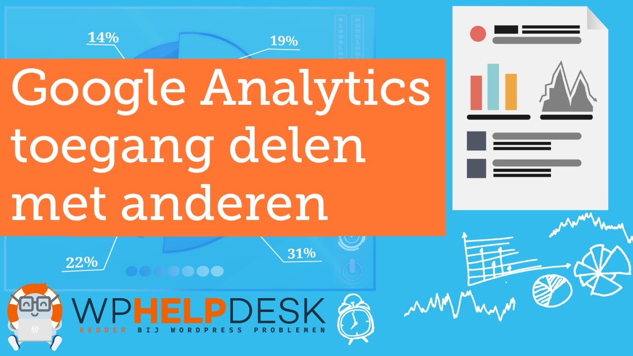 Google Analytics toegang delen, een extra gebruiker toevoegen
