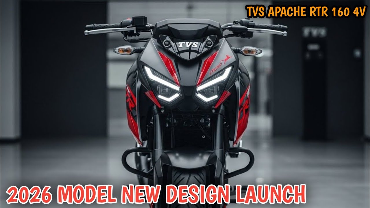 TVS Apache Rtr 160 2026 Consept 🔥 | नया लुक, फ्यूचर डिजाइन और दमदार फीचर | Full Review 