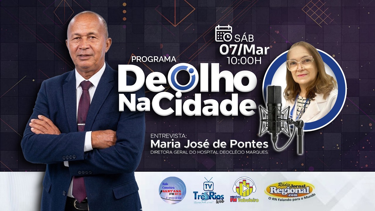 PROGRAMA DE OLHO NA CIDADE #02 | MARIA JOSÉ DE PONTES