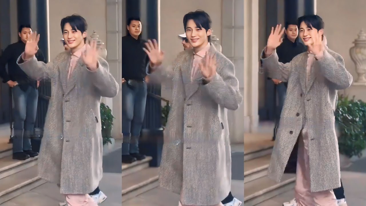 변우석 프라다 에프터 파티 도착 Byeon Woo Seok Spotted shopping in Milan after Prada fashion 240618