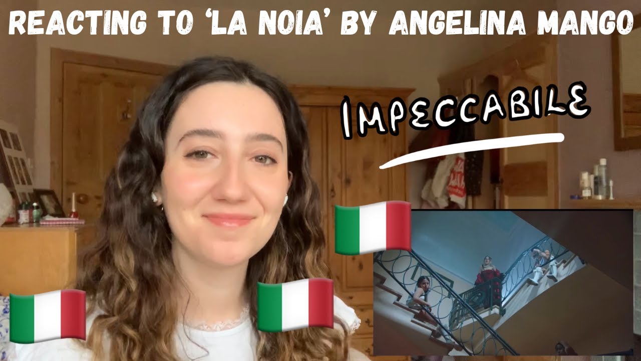 ITALY EUROVISION 2024 - REACTING TO ‘LA NOIA’ BY ANGELINA MANGO (FIRST LISTEN…WOAH)