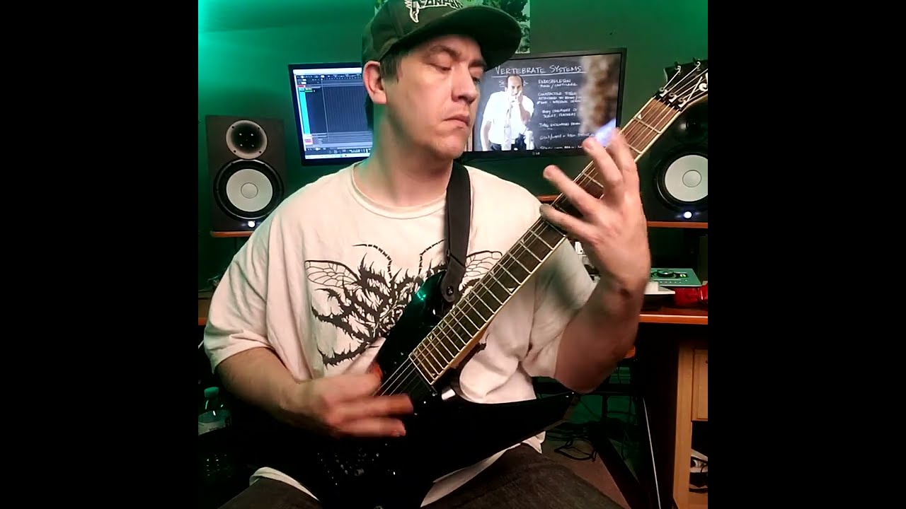 YA DONE MESSED UP A A RON!! (Aaron Hiltz) [Metal guitar, Jackson Warrior, 6 String, Keen and Peele]