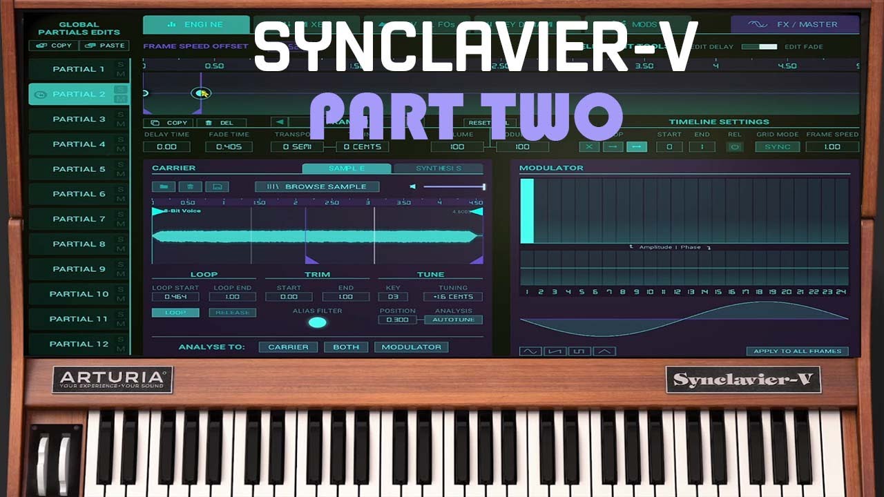 ARTURIA'S SYNCLAVIER V - PART 2 - AS MANY SOUNDS AS STARS IN THE SKY