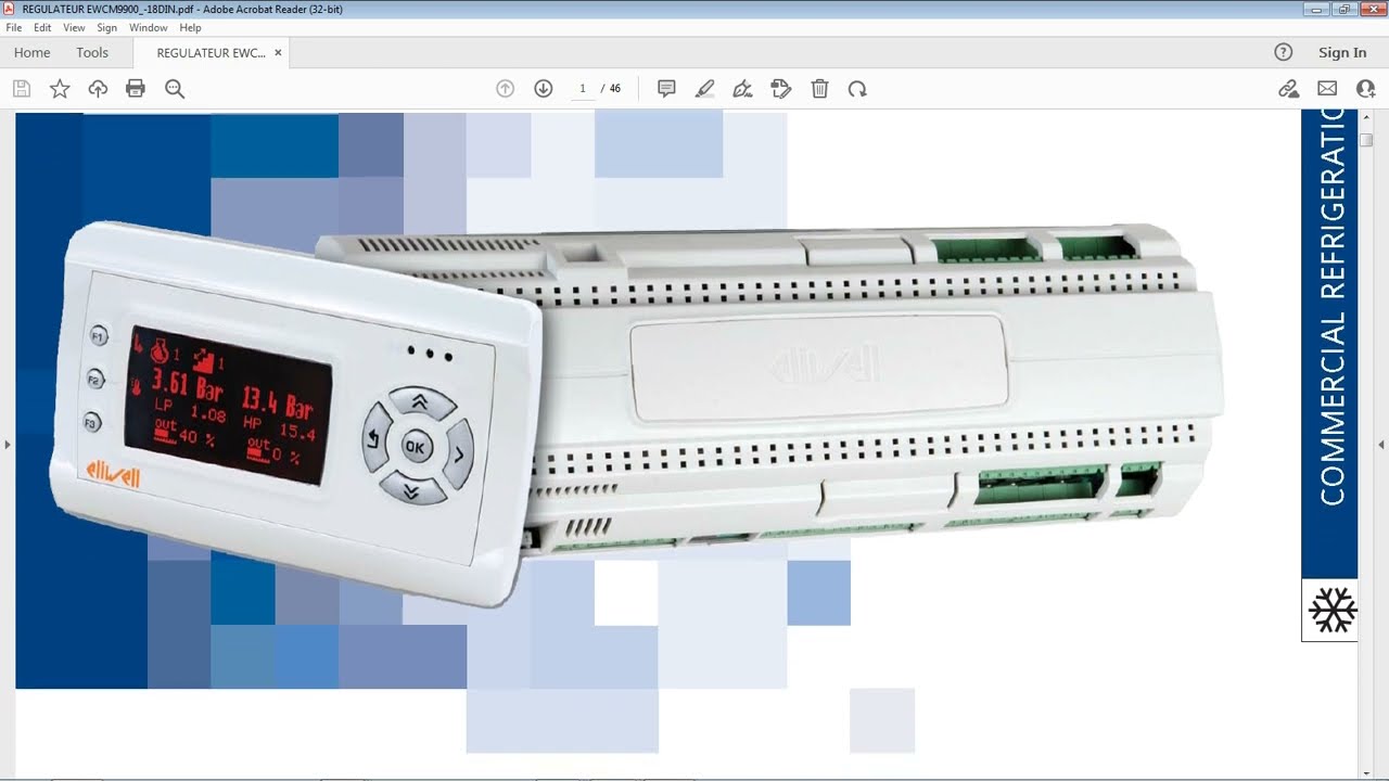REGULATEUR EWCM9900  18DIN