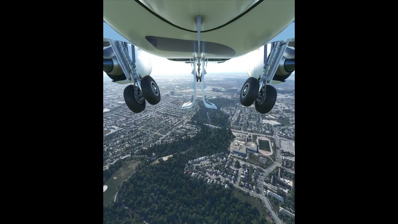 Perfect Landing at Toronto Pearson International Airport Canada
