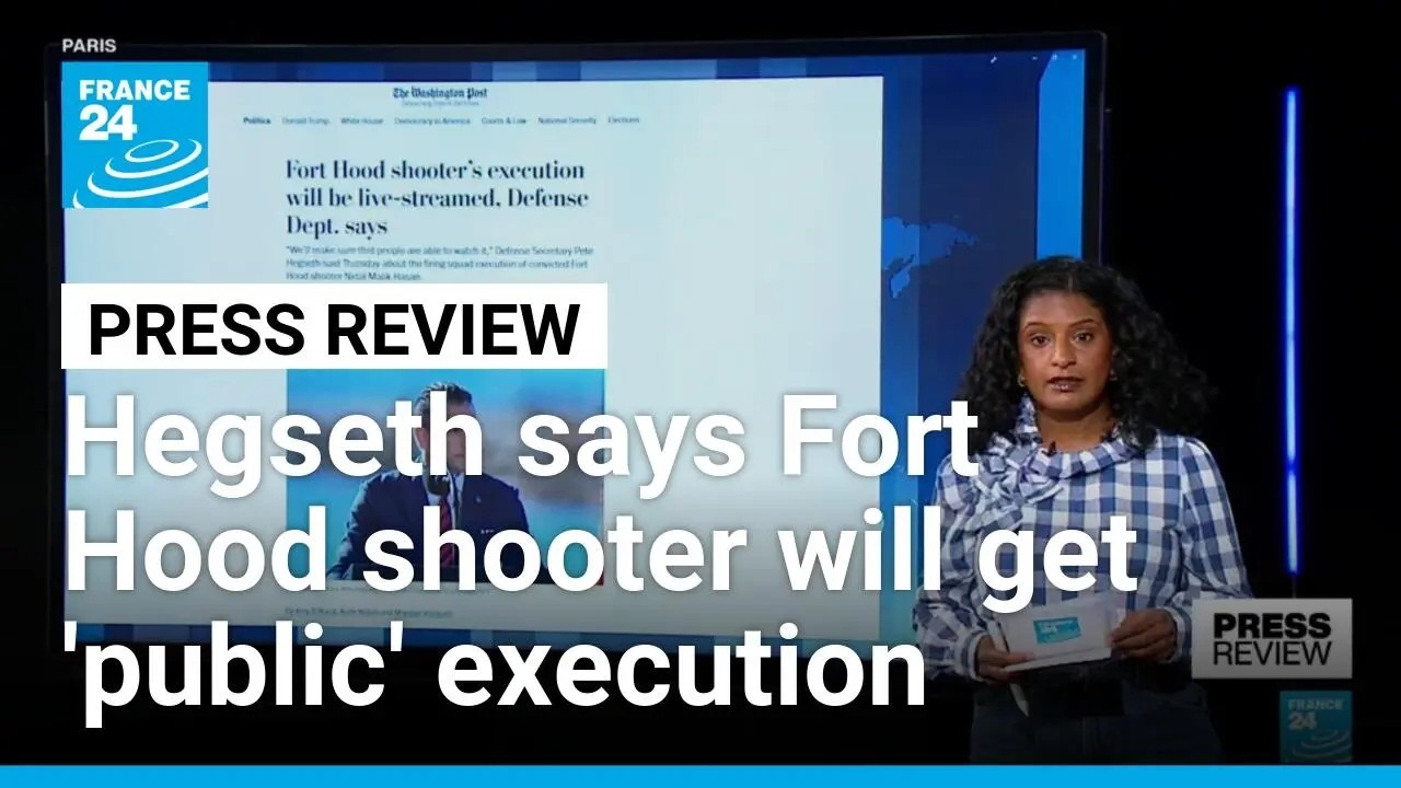 Hegseth says Fort Hood shooter's military execution will be 