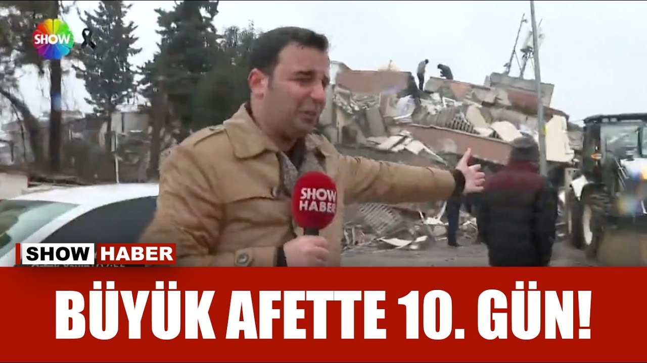 Show Haber ekiplerinin gözünden deprem!
