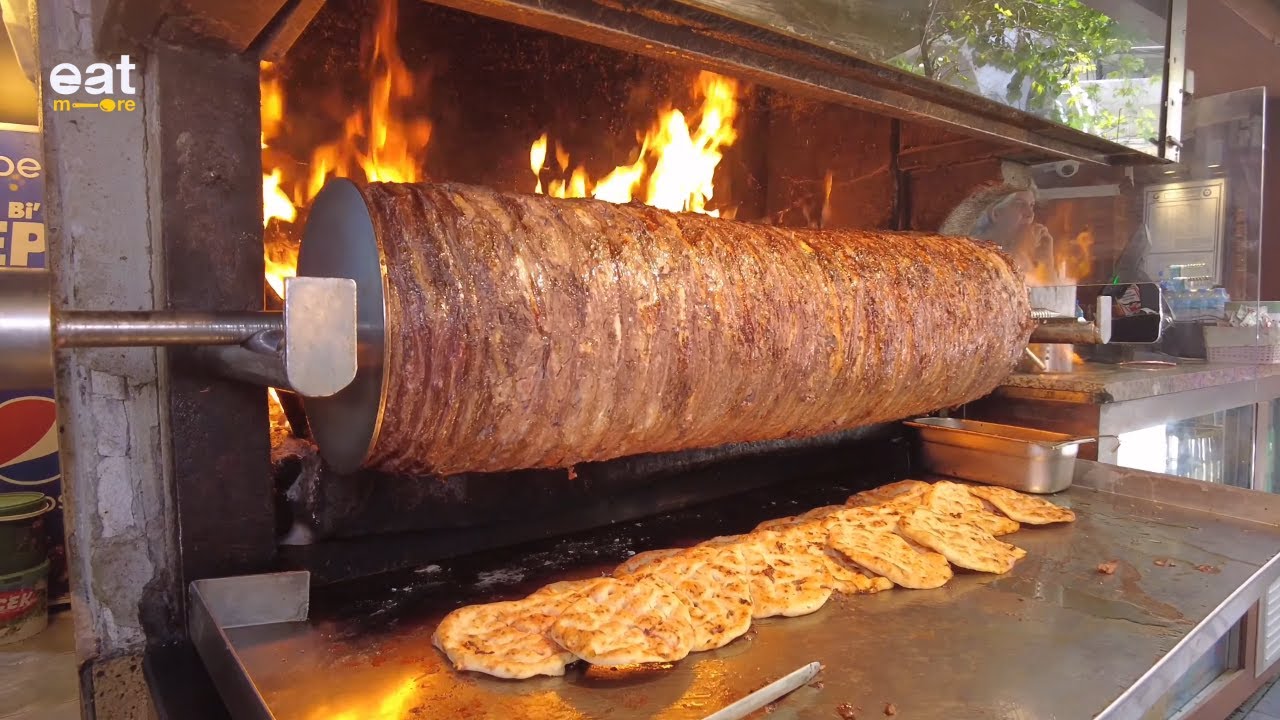 HUGE DONER KEBAB!! | Turkish Street Food