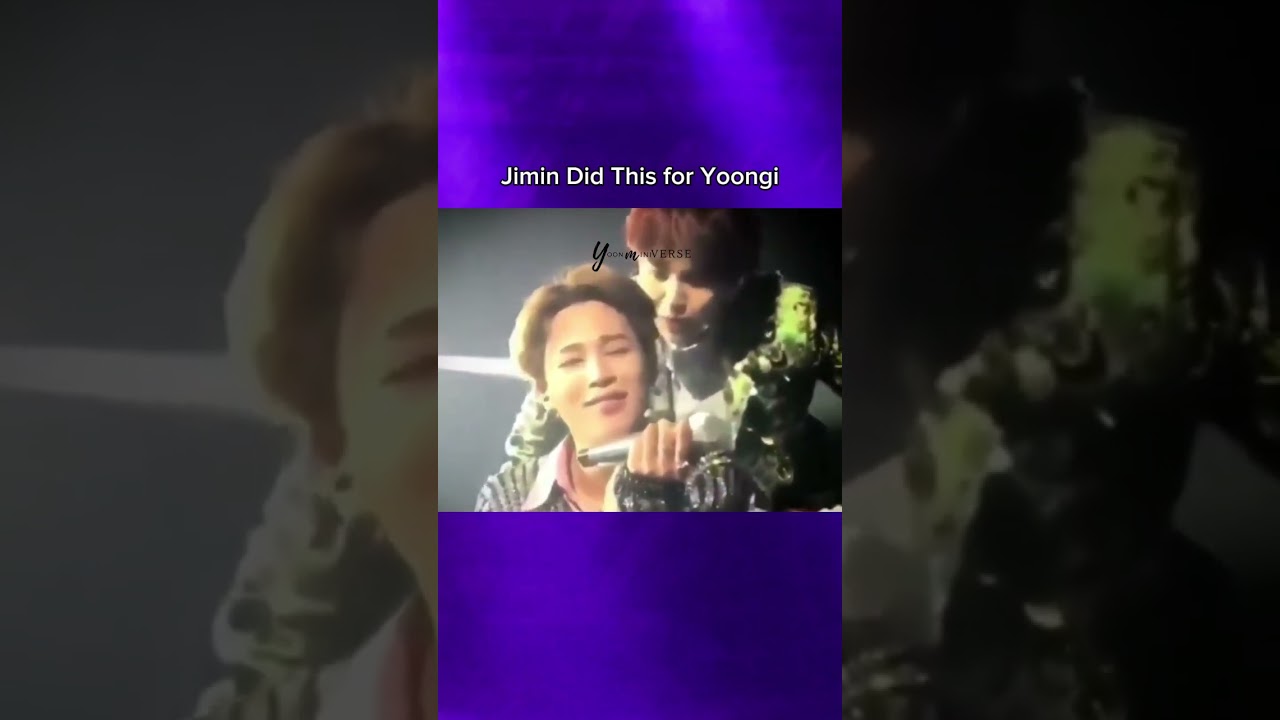 #yoonmin #jimin #yoongi #suga #yoonminanalysis2025 #yoonminiverse Jimin did this for Yoongi...